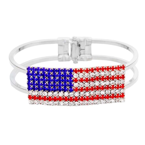 Crystal PAVE Hinged Bracelet